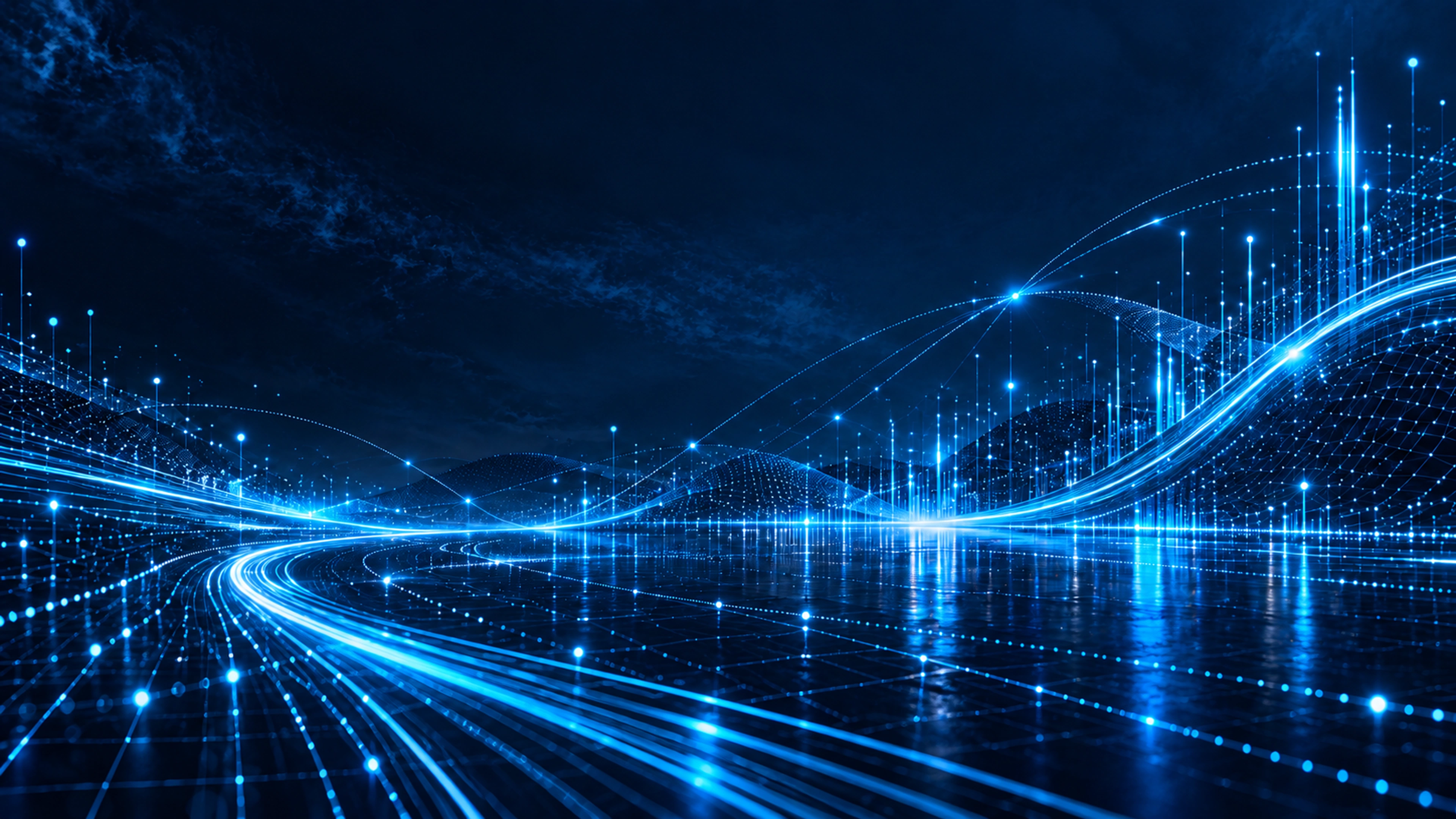 Cinematic telecommunications and connected infrastructure