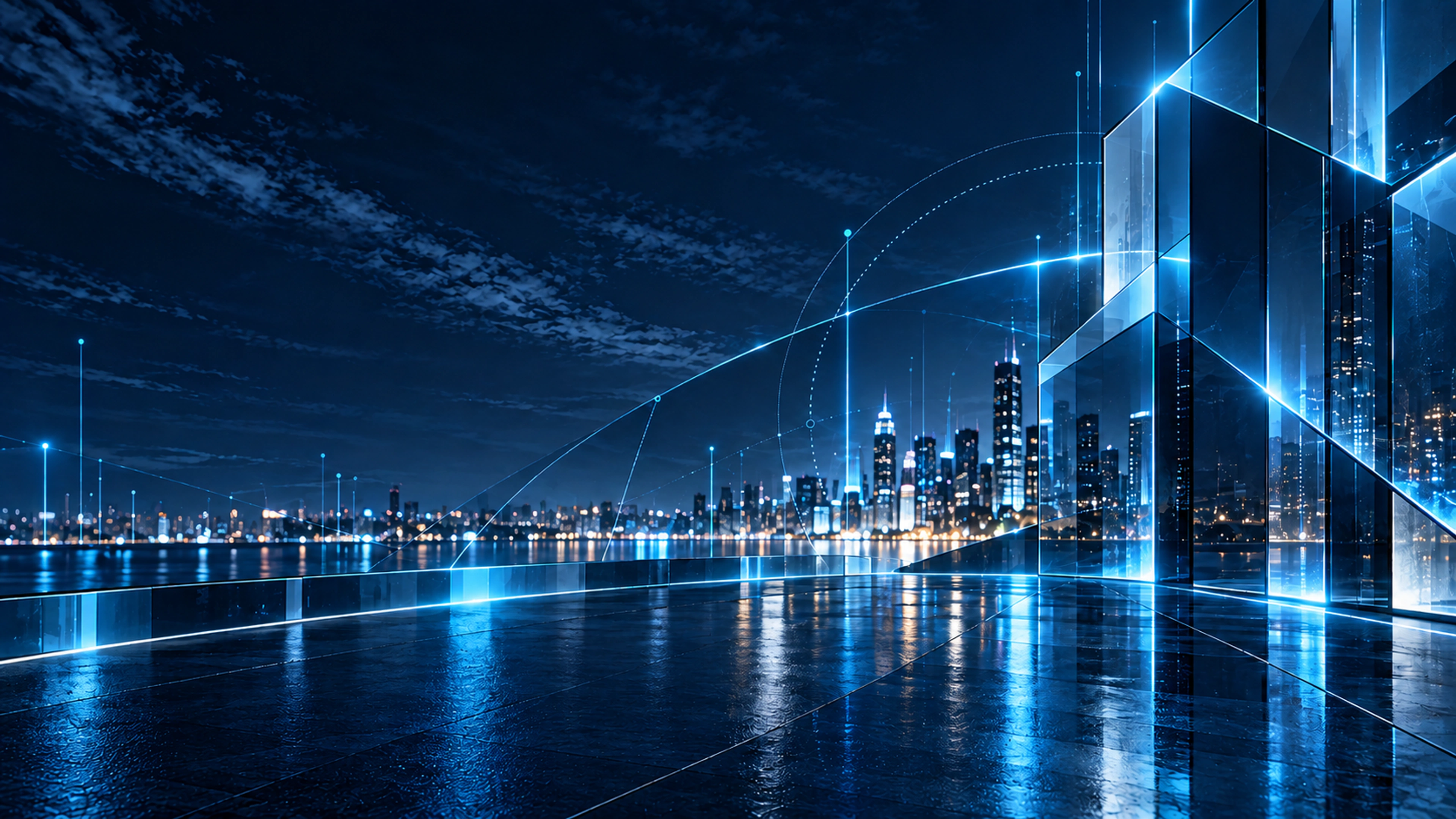 Cinematic telecommunications and connected infrastructure